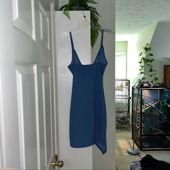 Blue Bodycon mini dress - Picture 3 of 6